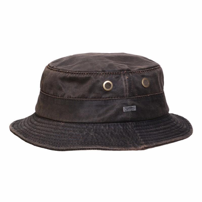 Cloth Hat Bucket Hats Brown / Small Weathered Cotton Bucket Hat