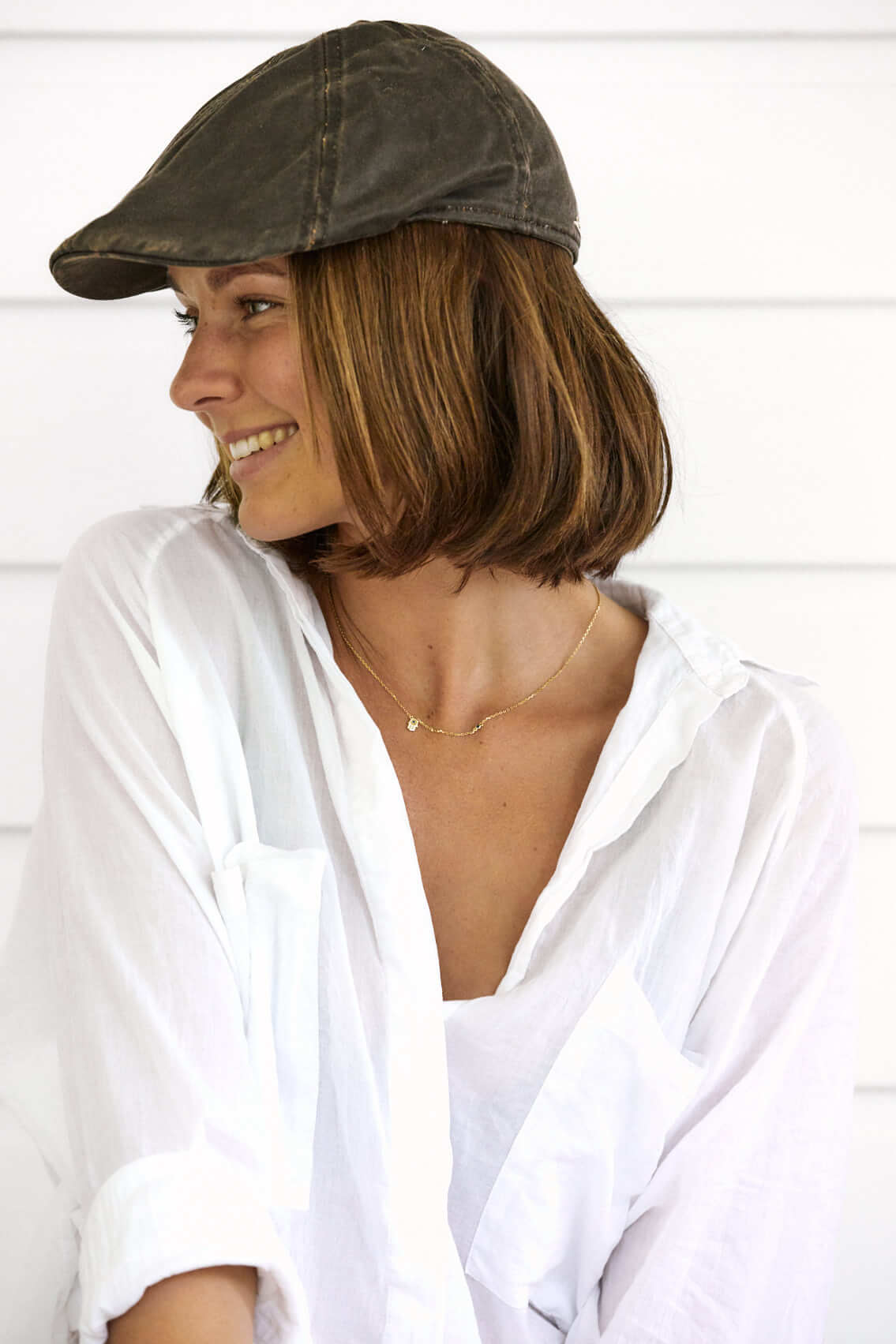 Cloth Hat Newsboy/Flat Caps Merrik Cotton Newsboy Cap