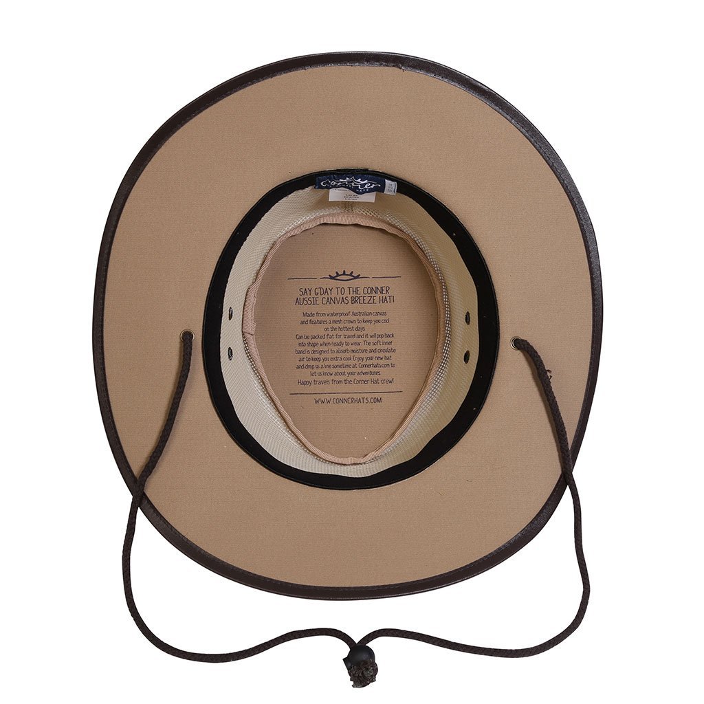 Cloth Hat Outback Hats Aussie Cooler Canvas Mesh Hiker Hat