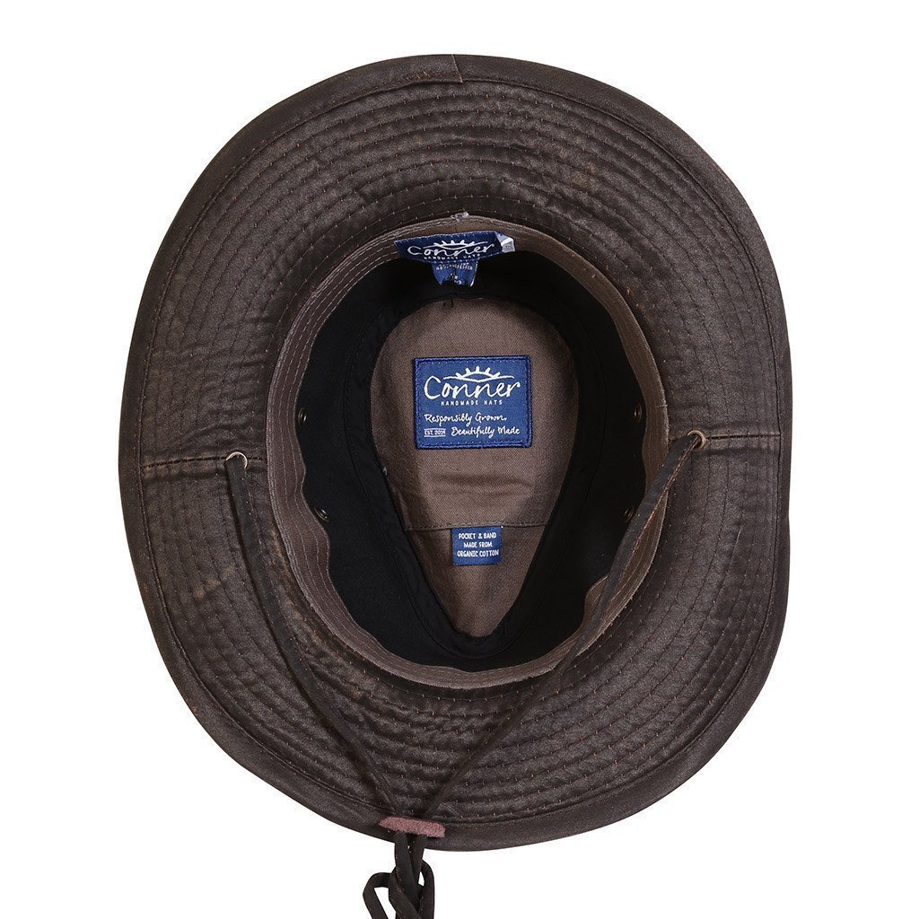 Cloth Hat Outback Hats Bounty Hunter Water Resistant Cotton Hat