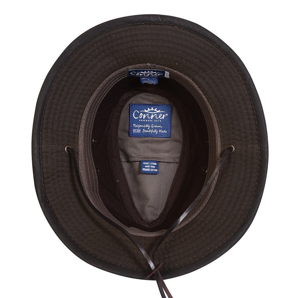 Cloth Hat Outback Hats Mountain Trail Waxed Cotton Hat