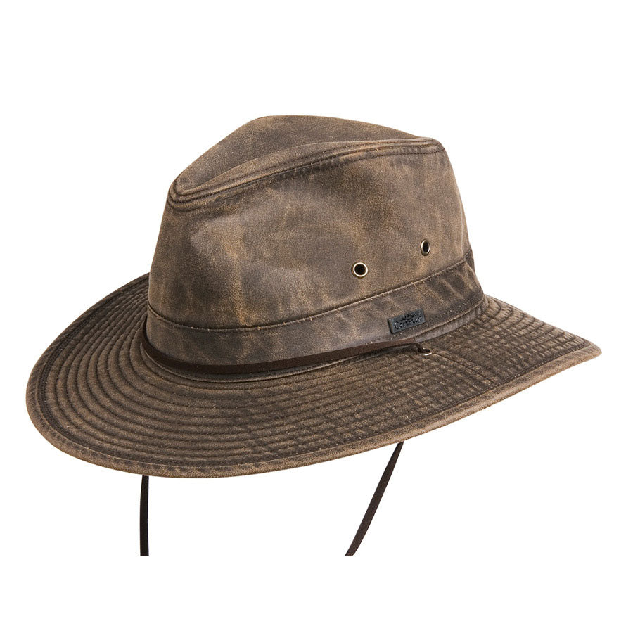 Cloth Hat Outback Hats Tracker Water Resistant Cotton Outback Hat
