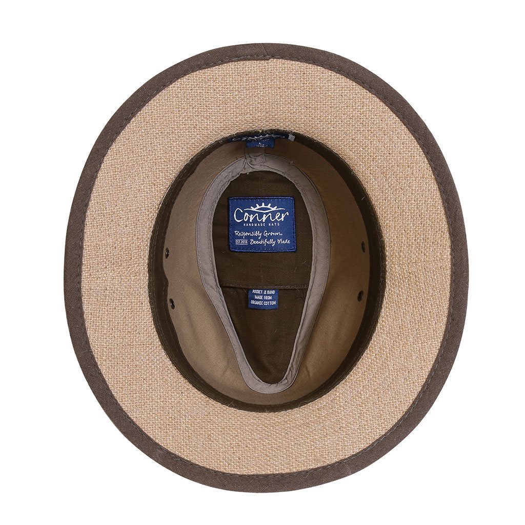 Cloth Hat Safari Hats Black Creek Safari Hemp Hat