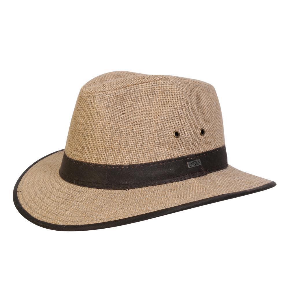 Cloth Hat Safari Hats Natural / Small Black Creek Safari Hemp Hat