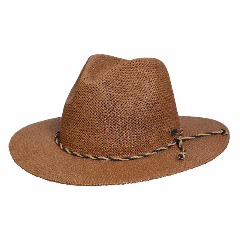Straw Hat Boho Hats Toast / One Size Yogi Beach Boho Hat