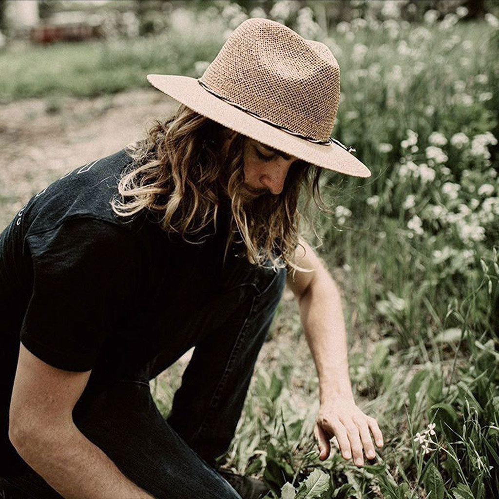 Straw Hat Boho Hats Toast / One Size Yogi Beach Boho Hat