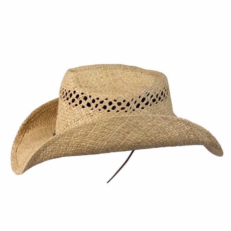 Straw Hat Western Hats Jasper Raffia Western Hat