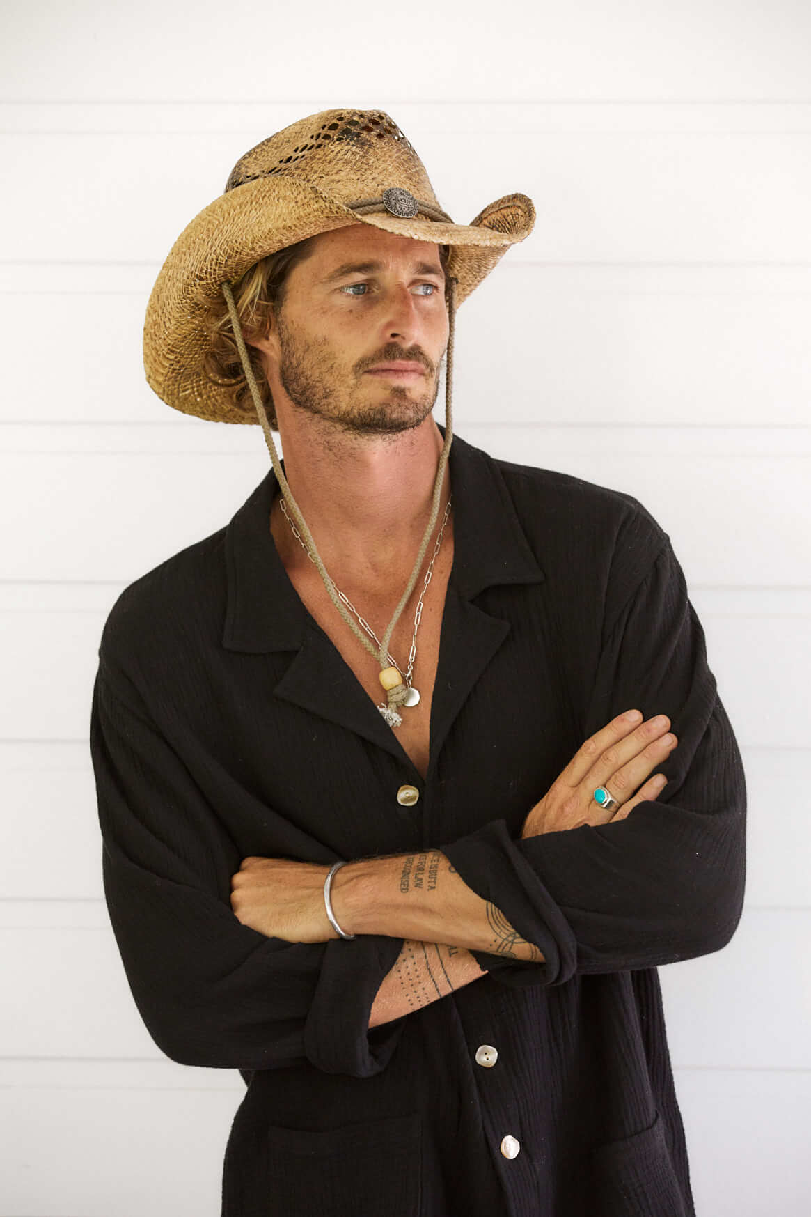 Straw Hat Western Hats John Stone Western Shapeable Raffia Hat