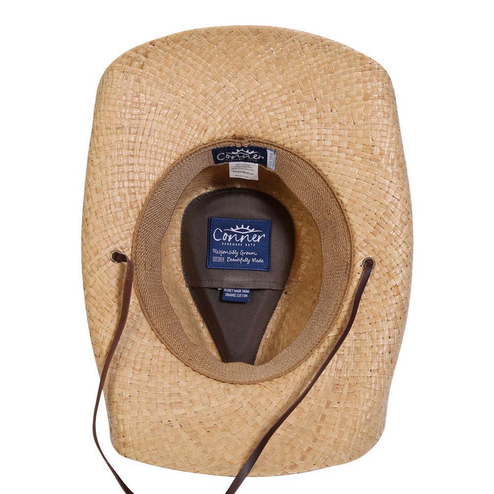 Straw Hat Western Hats The Original Western Raffia Shapeable Hat
