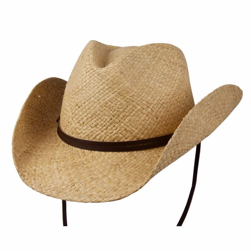 Straw Hat Western Hats Natural / Small/Medium The Original Western Raffia Shapeable Hat