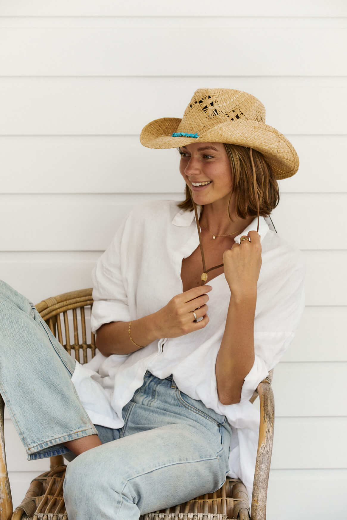 Straw Hat Women's Hat Cascade Mountain Organic Raffia Western Hat