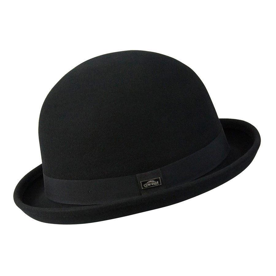 Wool Hat Bowler/Derby Hats Black / Small Bowler (Derby) Wool Hat