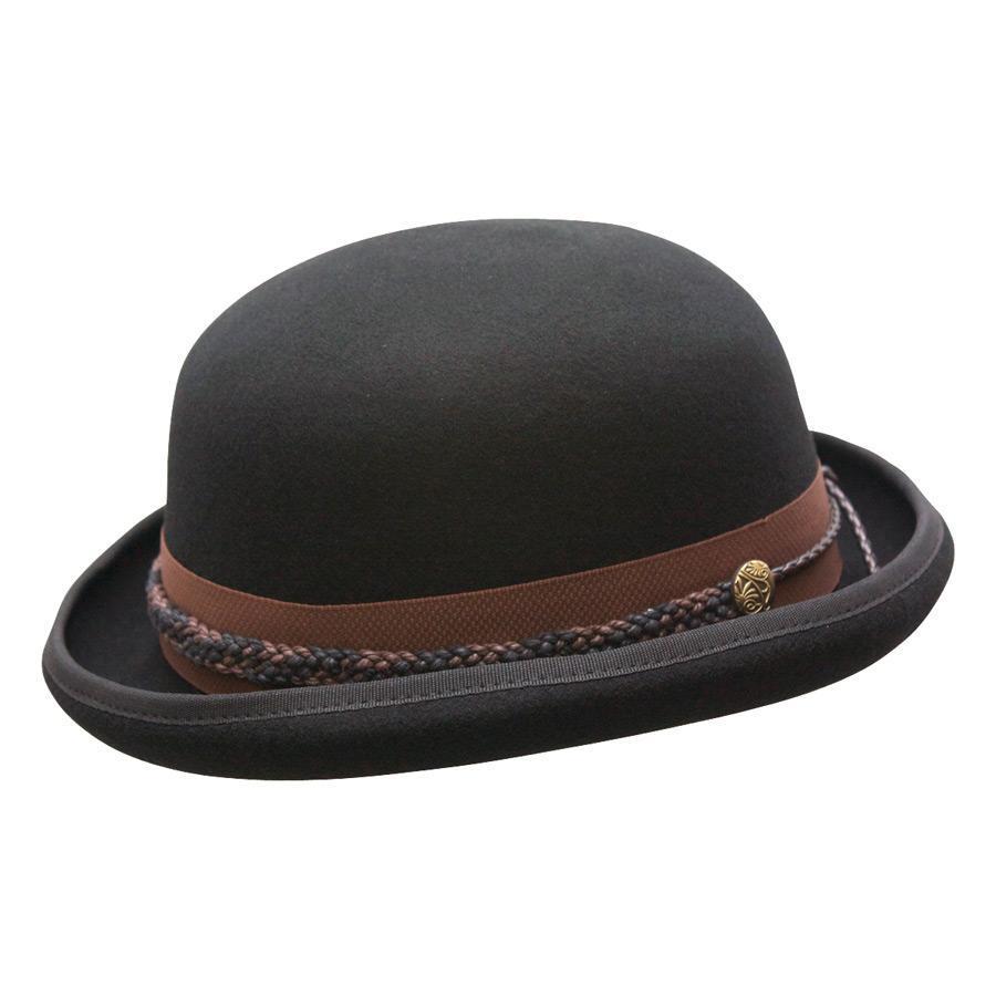 Wool Hat Bowler/Derby Hats Black / XX-Large Carson City Wool Bowler