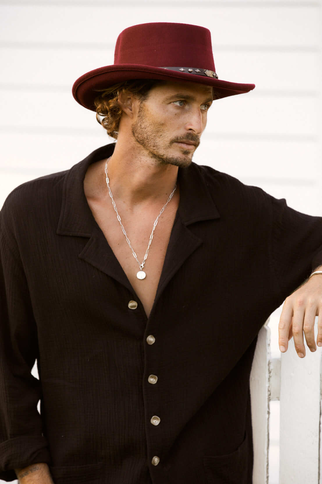 Wool Hat Gamblers Quincy Waterproof Wool Gambler