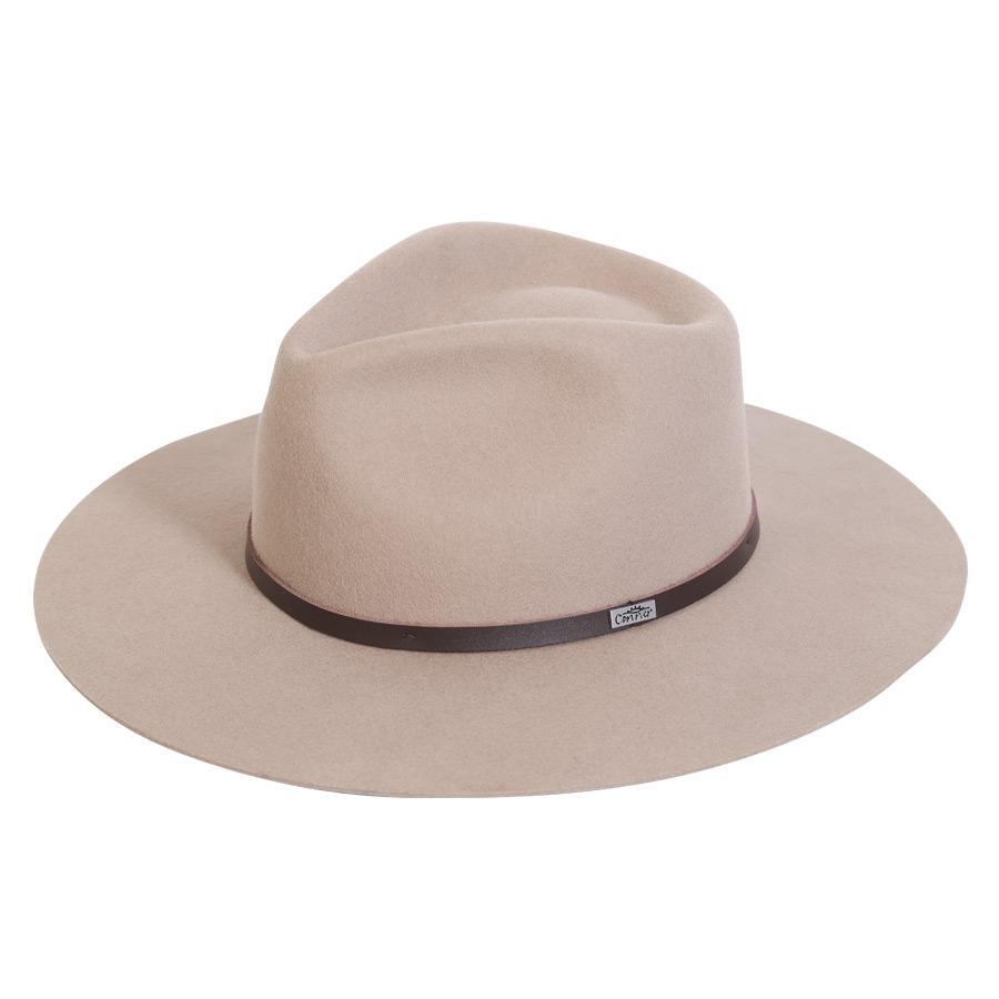 Wool Hat Outback Hats Putty / Small Banjo Paterson Wool Hat