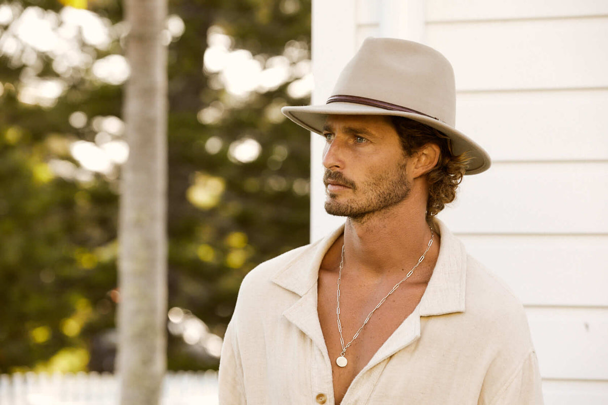 Wool Hat Outback Hats Jackeroo Crushable Wool Hat