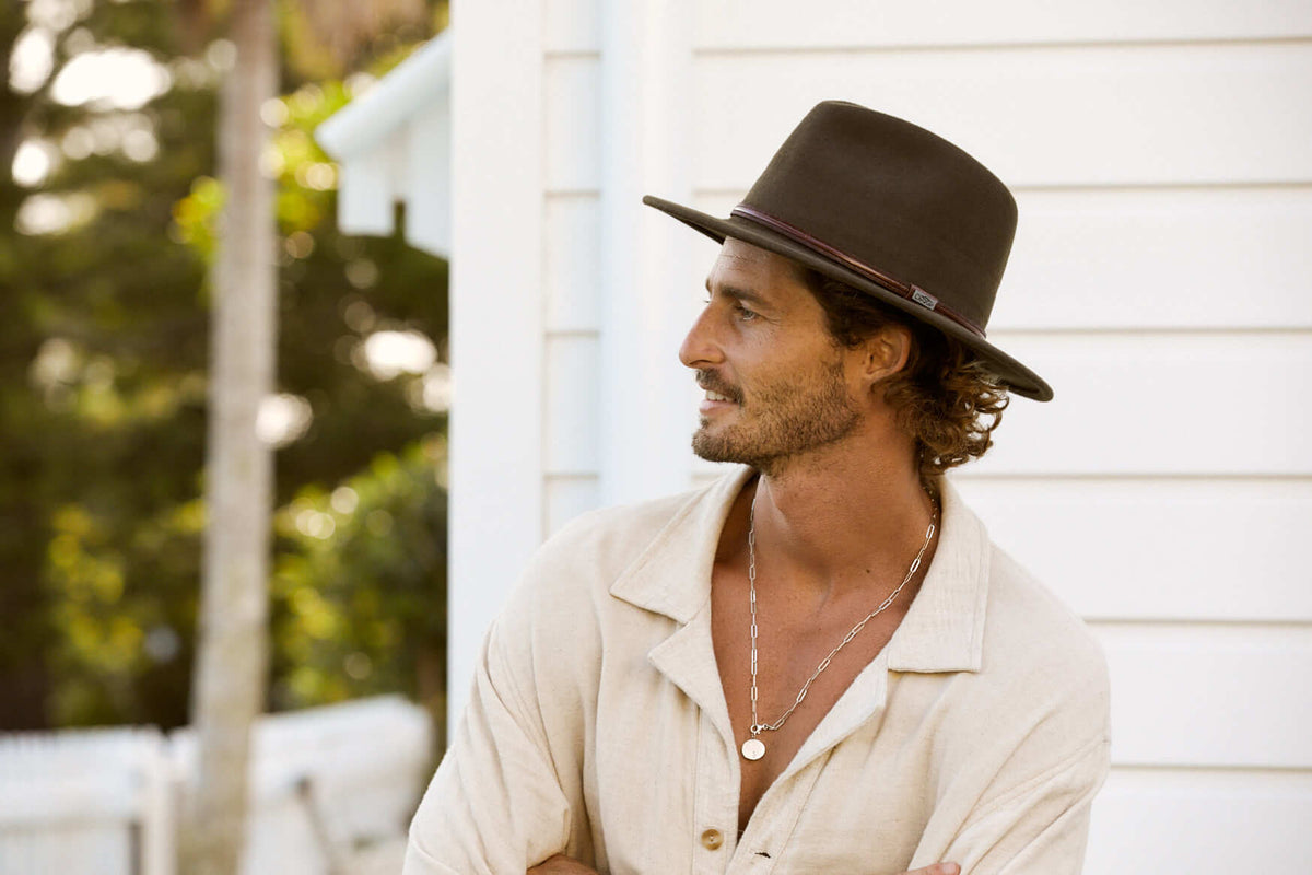 Wool Hat Outback Hats Jackeroo Crushable Wool Hat