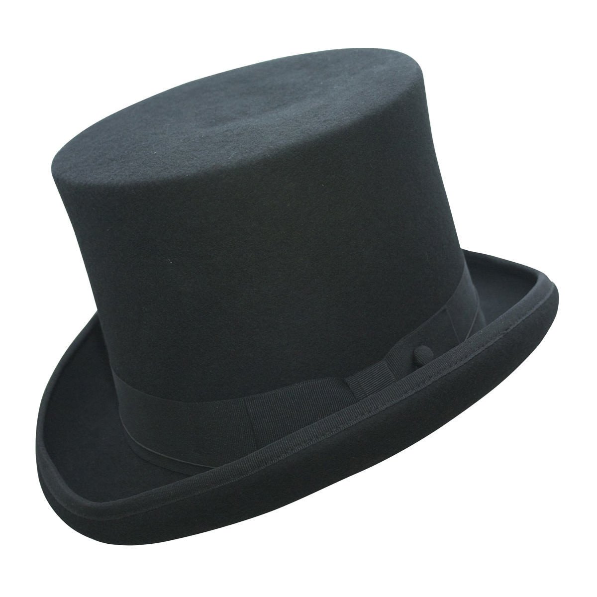 Wool Hat Top Hats Black / Small Edward Australian Wool Top Hat