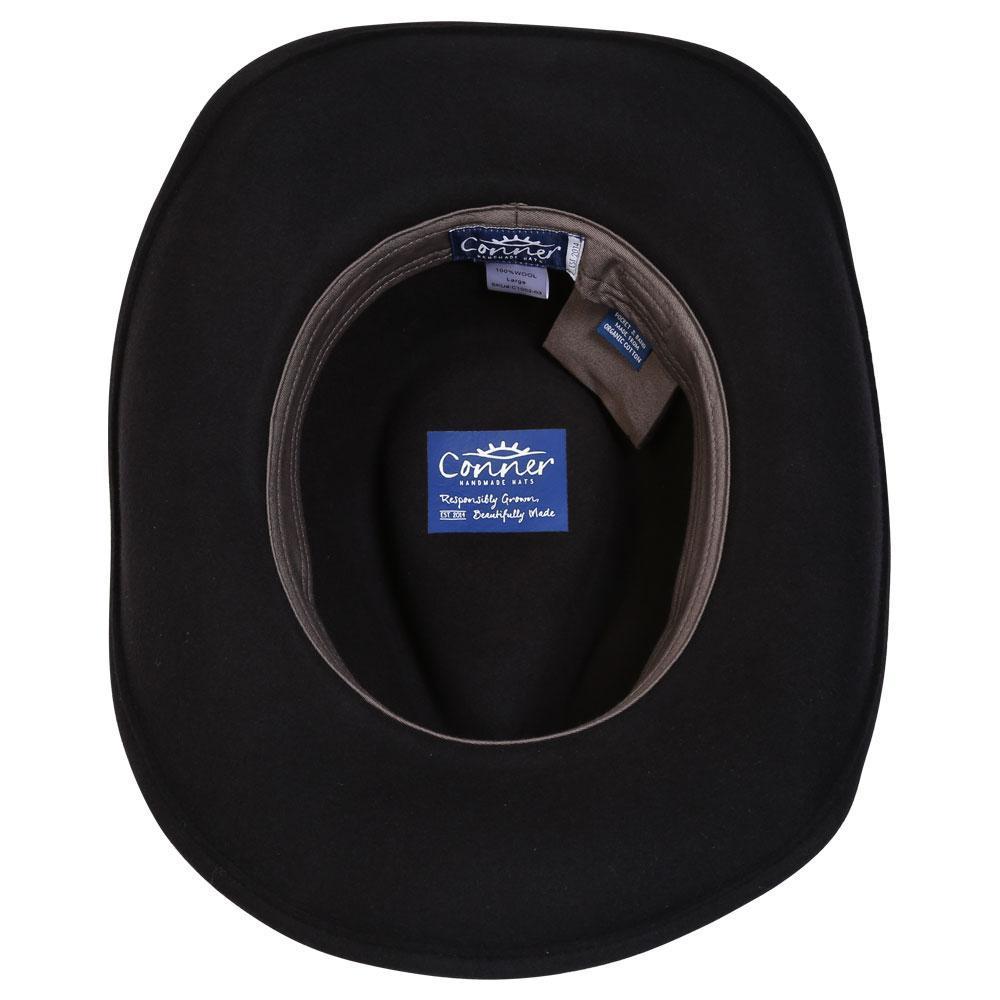 Wool Hat Western Hats Outlaw Western Shapeable Wool Hat