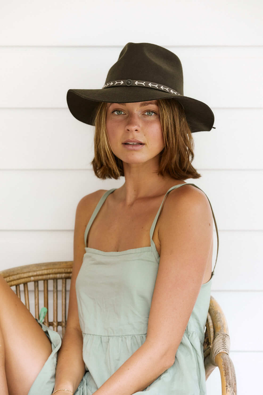 Wool Hat Women's Hat Mt. Warning Wool Boho Hat