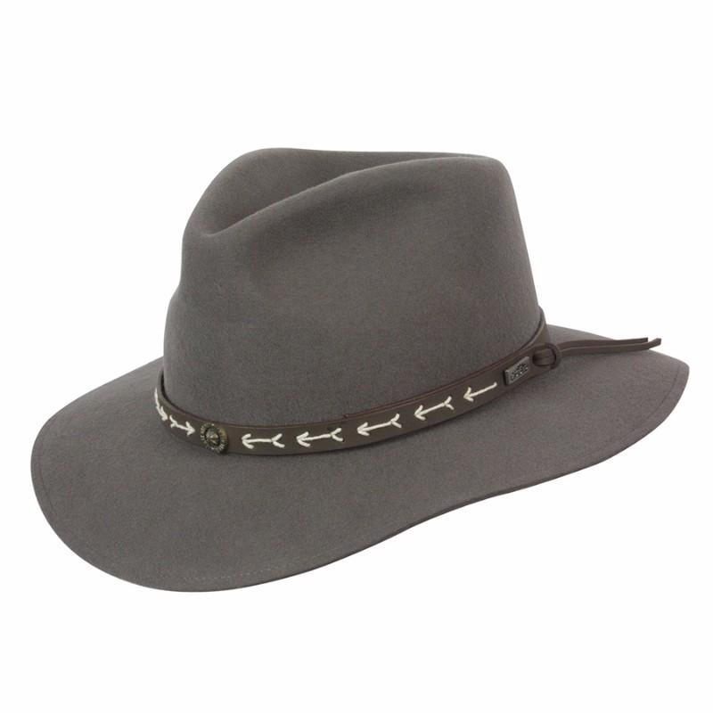 Wool Hat Women's Hat Grey / Small Mt. Warning Wool Boho Hat