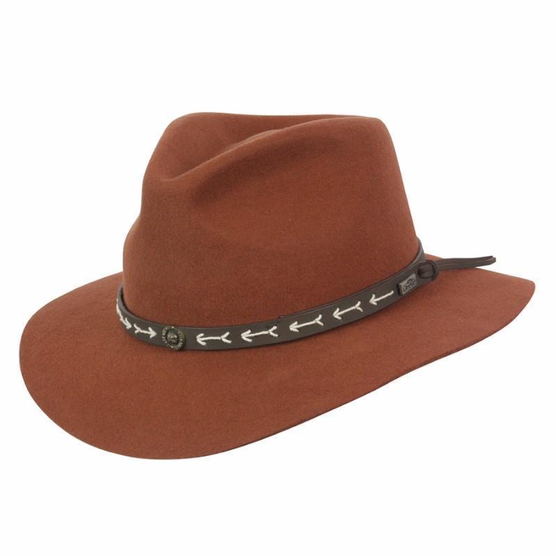 Wool Hat Women's Hat Rust / Small Mt. Warning Wool Boho Hat