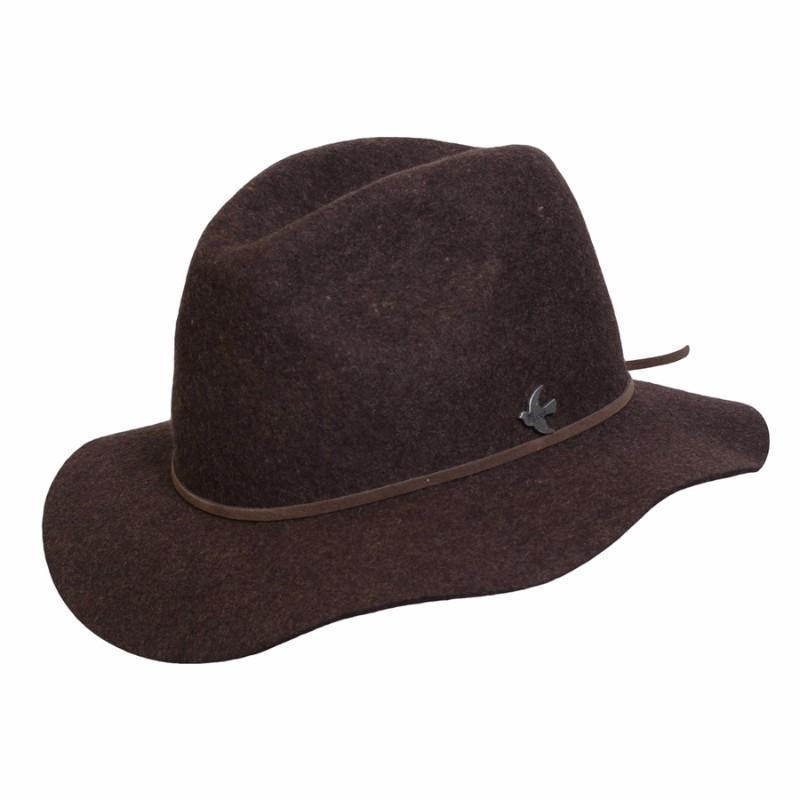 Wool Hat Women's Hat Brown Mix / One Size Rockaway Beach Wool Hat